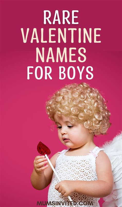 valentines inspired names